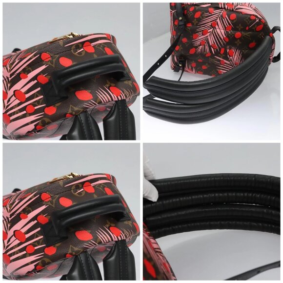 LOUIS VUITTON Monogram jungle Dot Palm Springs PM Backpack M41981 Auth 115982SV - Picture 16 of 16